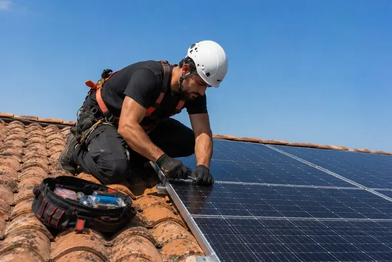 Maintenance et monitoring de panneaux solaires à Balaruc-les-Bains